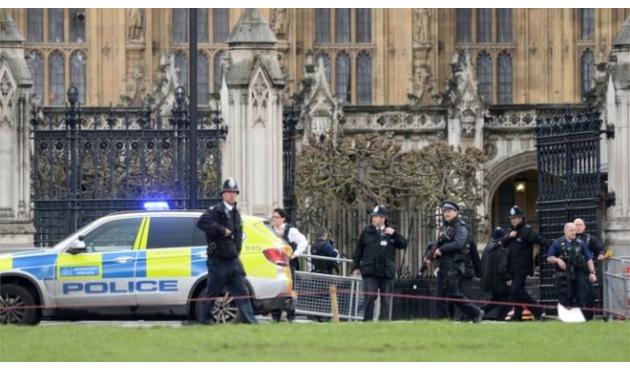 英国议会大厦附近发生枪击，持刀男子袭警被击毙